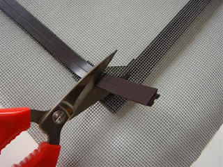 Fliegengitter-Magnet-Set, Gitternetz 2m, Magnetband Typ A+B 1,5mm x 25,4mm je 6m - 2